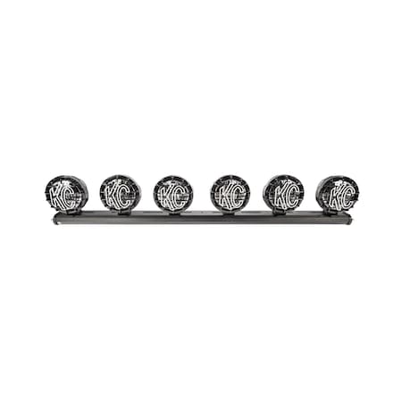 Kc Hilites 2007-2018 JEEP WRANGLER JK KIT - JK XROSS BAR PRO SPORT LED 6-LIGHT SY 97056